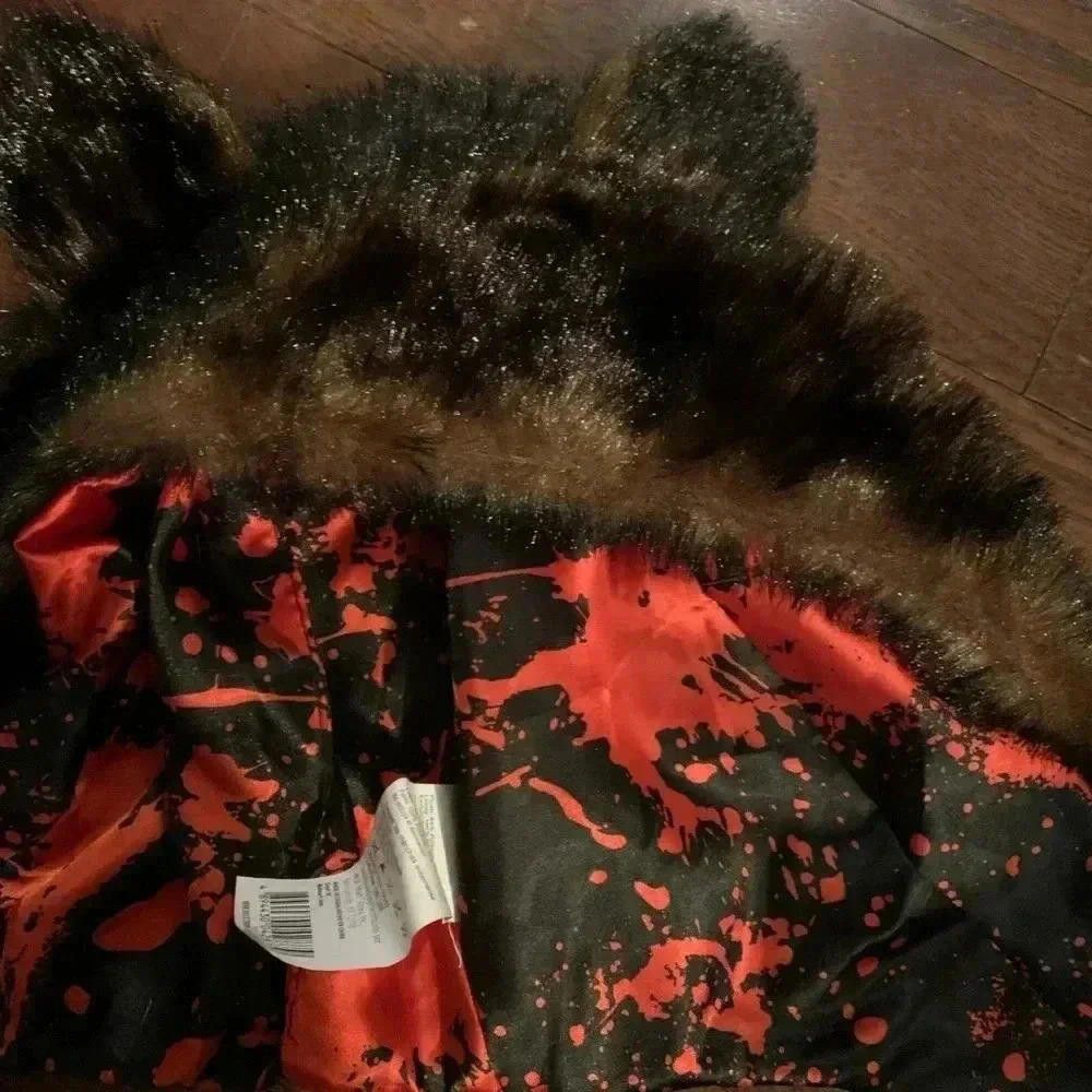 Designer Fuzzy Bear Ears Hat with Inner Lining Size ONE SIZE - 2 Thumbnail