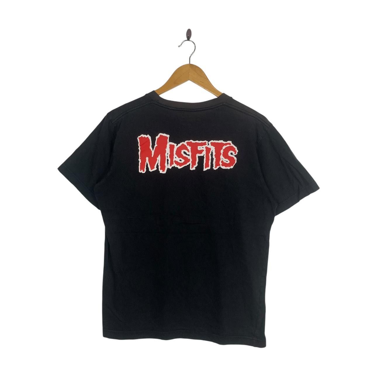 Uniqlo MISFITS x UNIQLO BAND Punk Rock All Over Print Tee Shirt Top Size US L / EU 52-54 / 3 - 4 Thumbnail