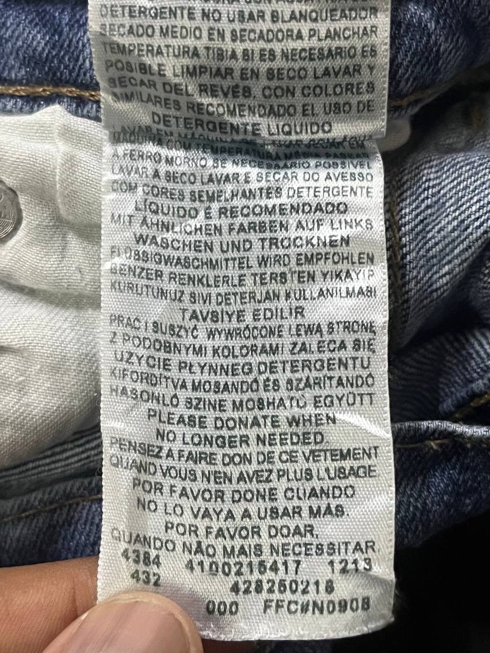 Levi's Vintage Clothing LEVI’S FADED JEANS MISSING PIE Size US 32 / EU 48 - 13 Thumbnail