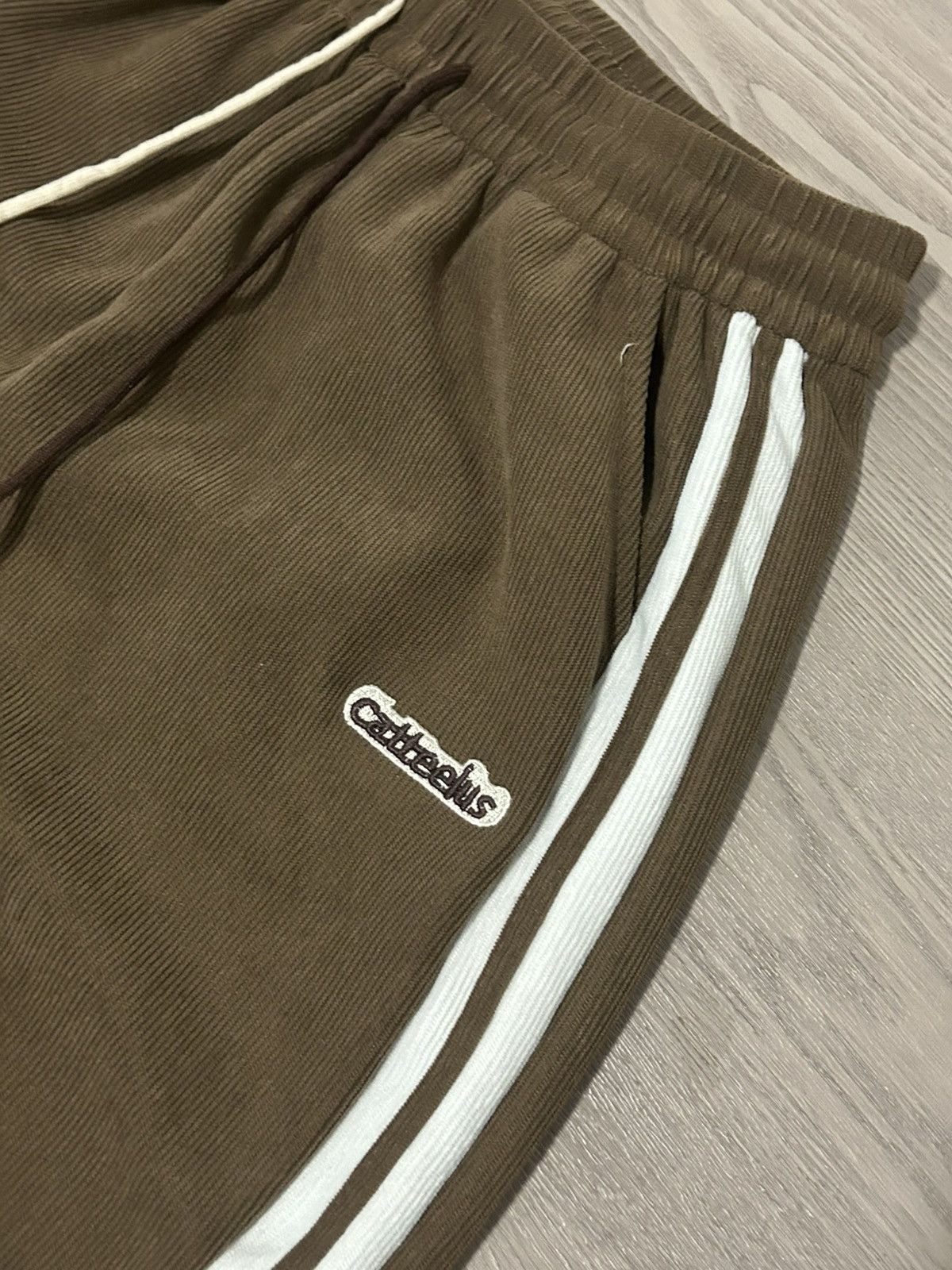 Other Vintage wide leg brown sweatpants Size US 30 / EU 46 - 2 Thumbnail