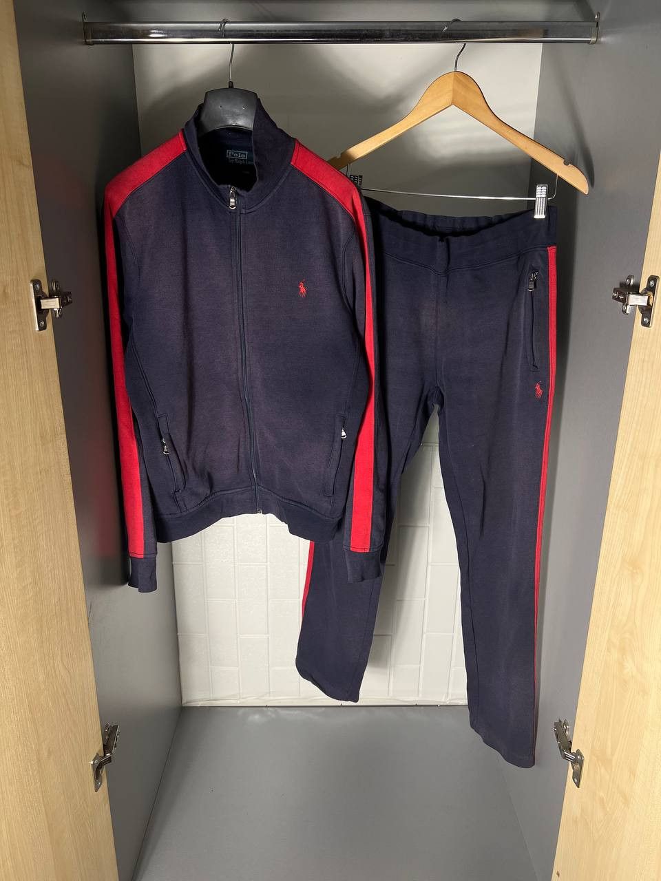 Polo Ralph Lauren VINTAGE POLO RALPH LAUREN SUIT SPORTSWEAR SUIT RETRO Y2K 90s Size US M / EU 48-50 / 2 - 2 Thumbnail