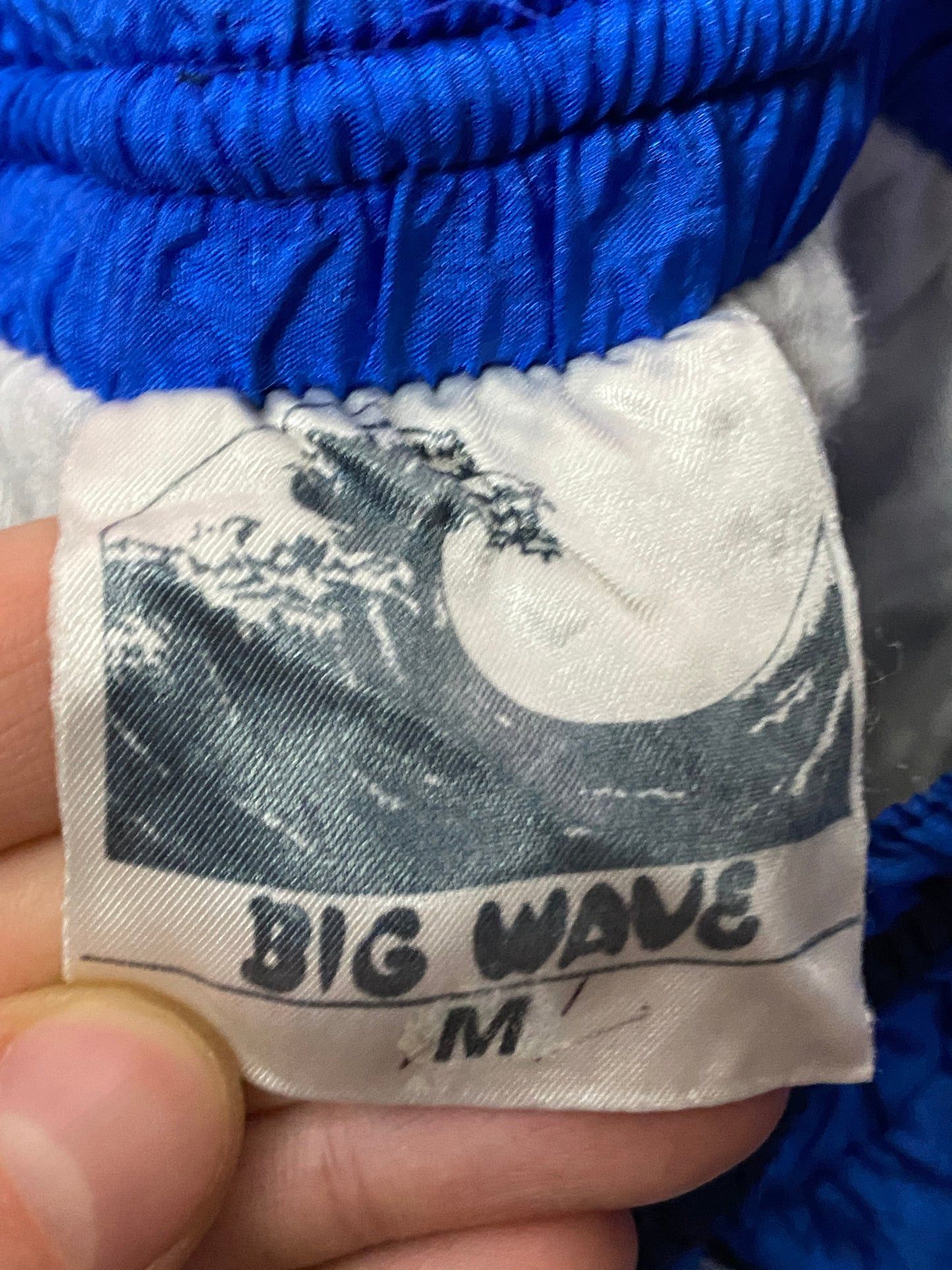 Vintage 90s Big Wave Vintage Men's Track Pants - M Size US 36 / EU 52 - 5 Thumbnail