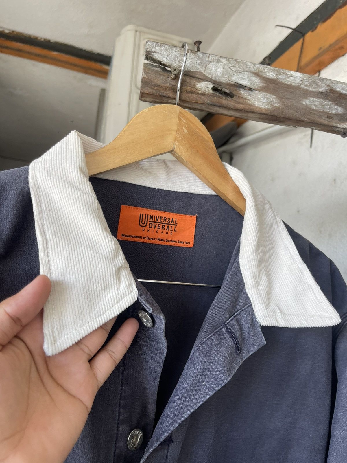 Universal Overall Chicago Vintage Universal Overall Chicago Chore Button Work Jacket Size US M / EU 48-50 / 2 - 7 Thumbnail