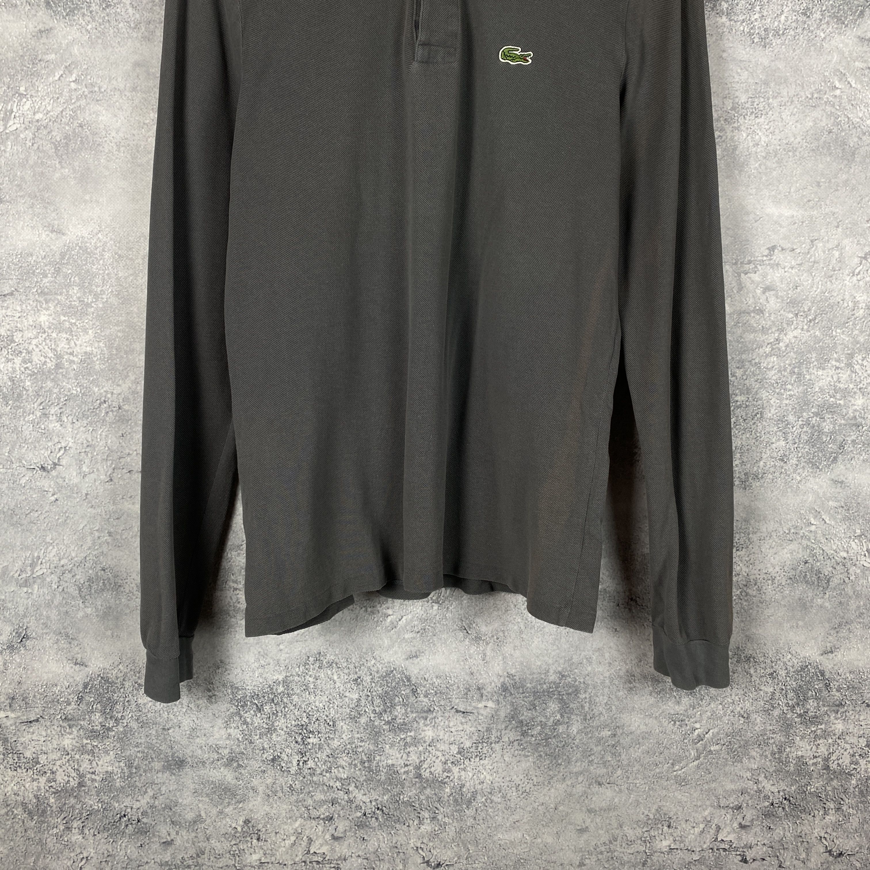 Lacoste Lacoste Polo Longsleeve Men's Size S Gray Size US S / EU 44-46 / 1 - 3 Thumbnail