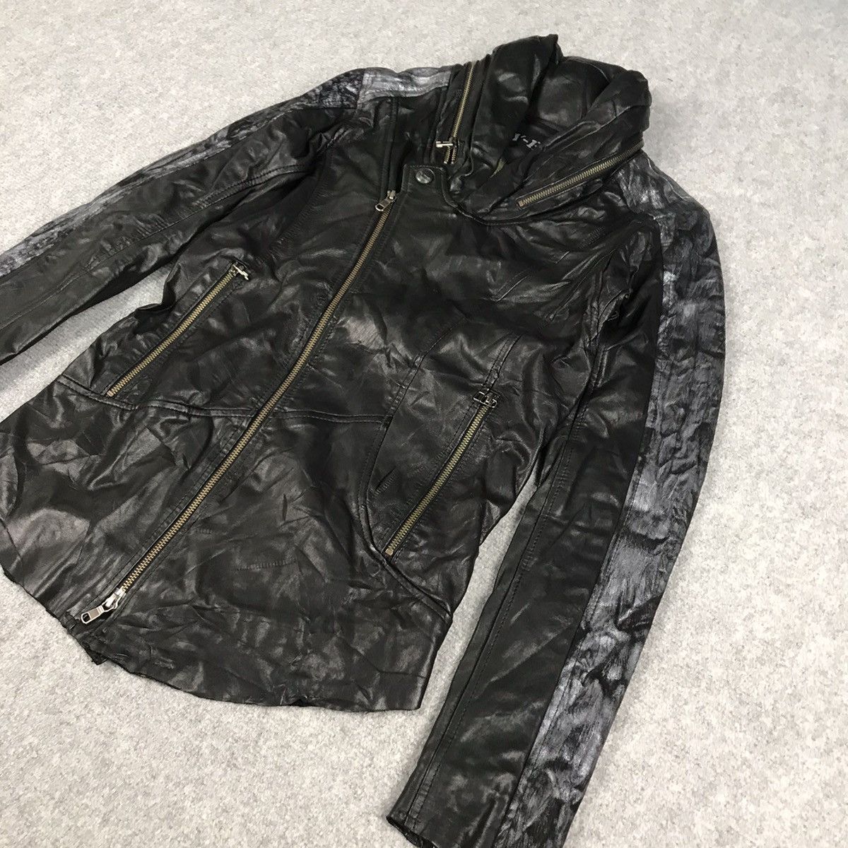 14th Addiction 14th addiction Leather Black Jacket Size US XS / EU 42 / 0 - 6 Thumbnail