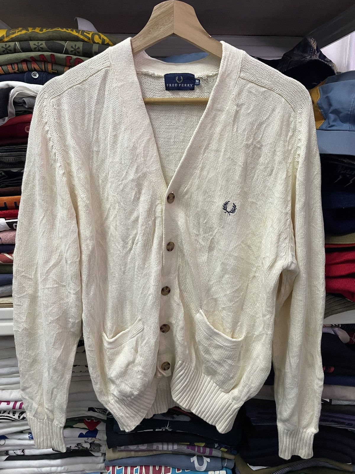 Vintage Fred Perry Cardigan Knitwear