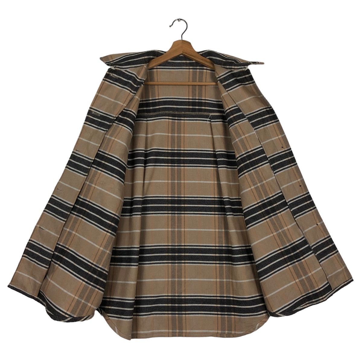Flannel 🔥Flannel Jacket GU Japan Issey Miyake Tartan Design Size US XL / EU 56 / 4 - 10 Thumbnail