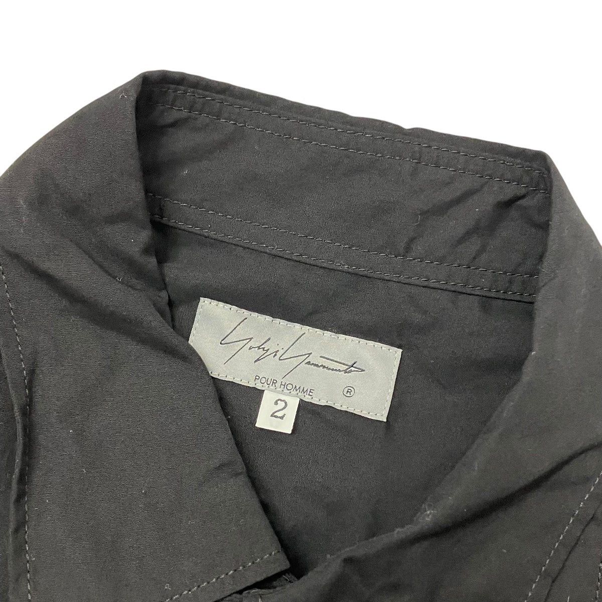Yohji Yamamoto yohji yamamotoBroad Shirt Long Shirt HE-B11-001 Size US M / EU 48-50 / 2 - 5 Thumbnail