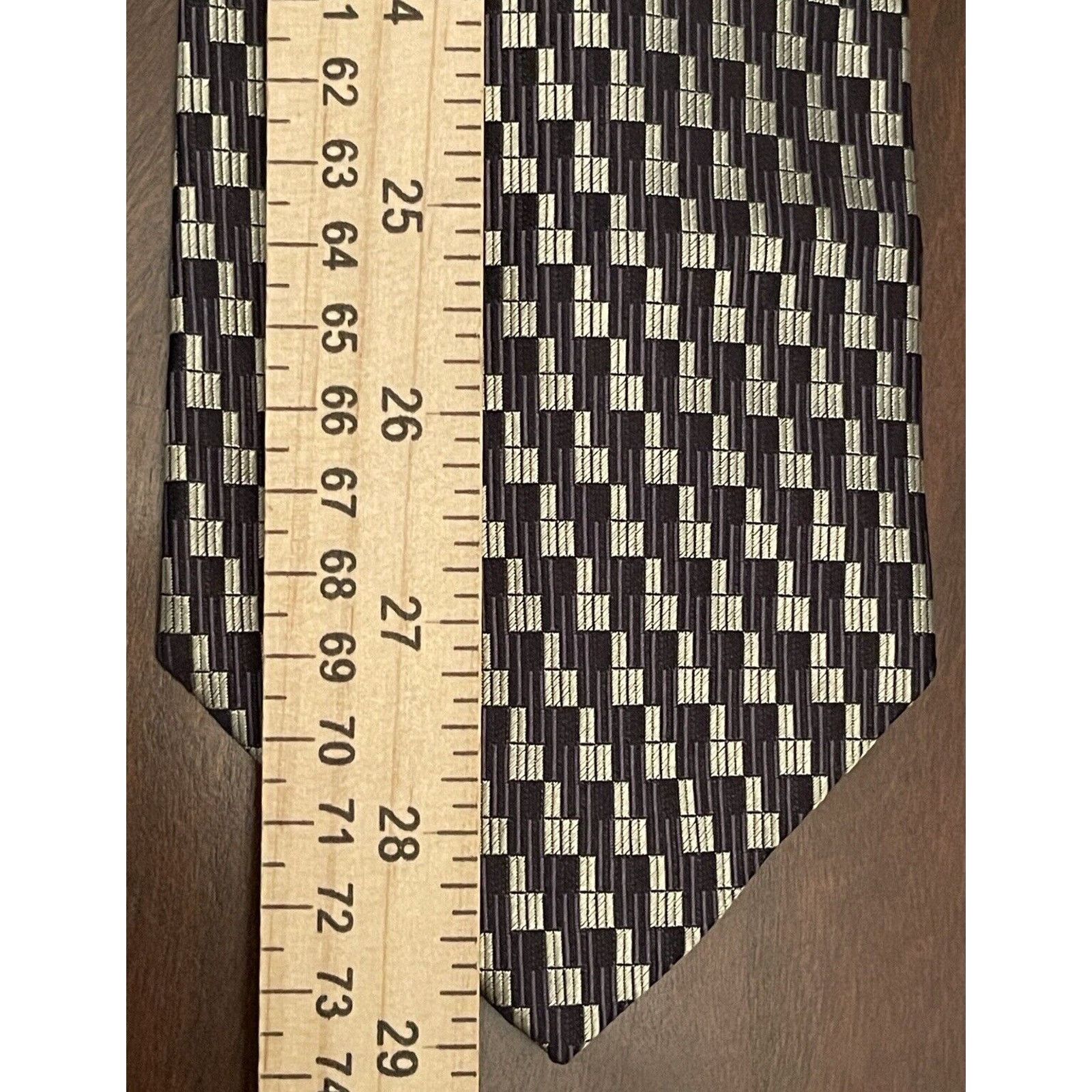 Croft & Barrow Croft & Barrow Black 100% Imported Silk Made In USA Size ONE SIZE - 5 Thumbnail