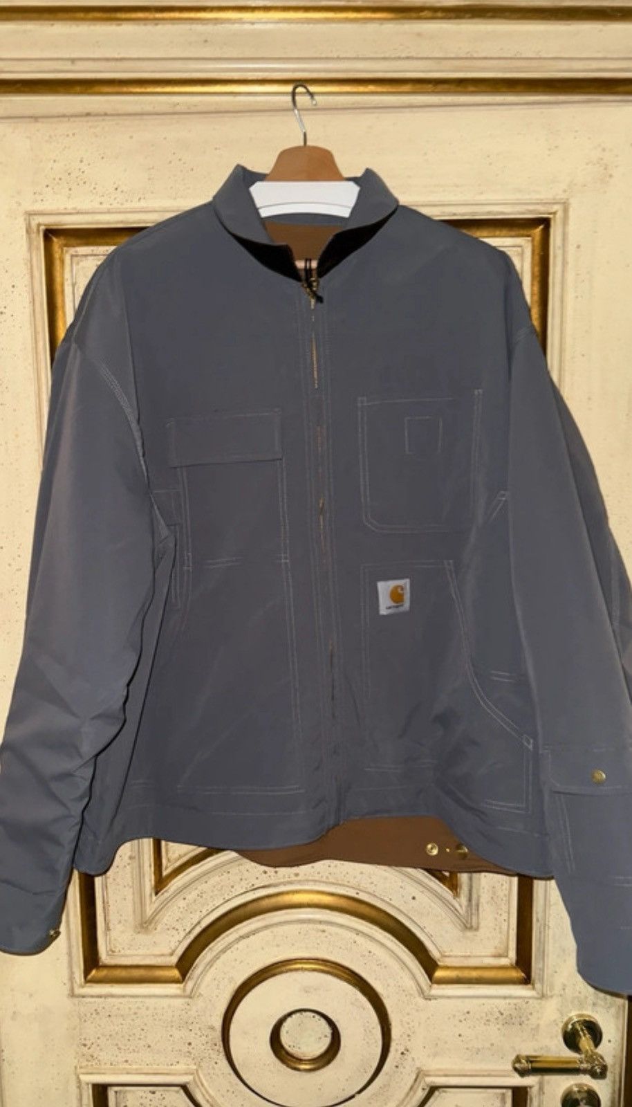 Carhartt Wip Carhartt WIP X Invincibile Reversible Detroit Jacket Max Size US XL / EU 56 / 4 - 8 Thumbnail