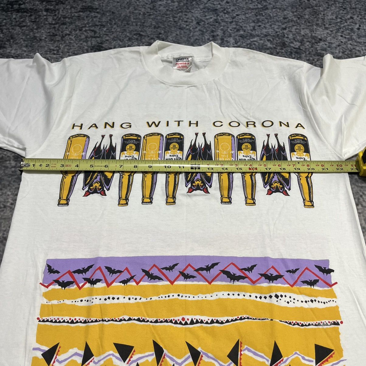 Vintage Vintage 90s Corona Beer Party Skater Grunge T Shirt XL Size US XL / EU 56 / 4 - 6 Thumbnail