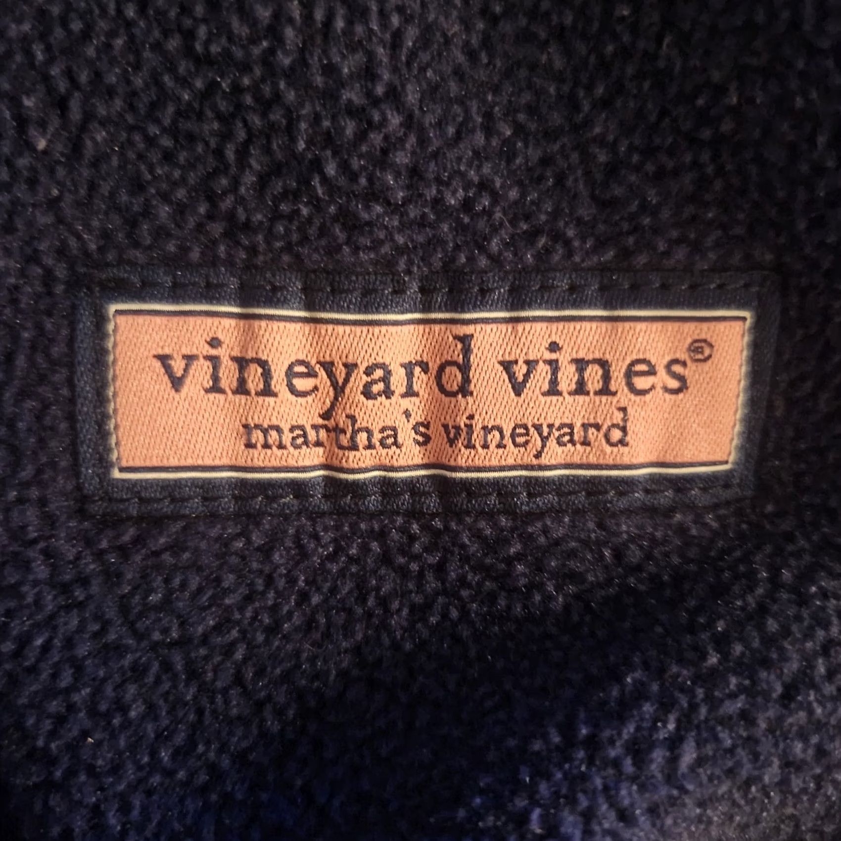 Vineyard Vines Vineyard Vines Vest Mens Medium Navy Blue Fleece Full Zip Harbor Size US M / EU 48-50 / 2 - 4 Thumbnail
