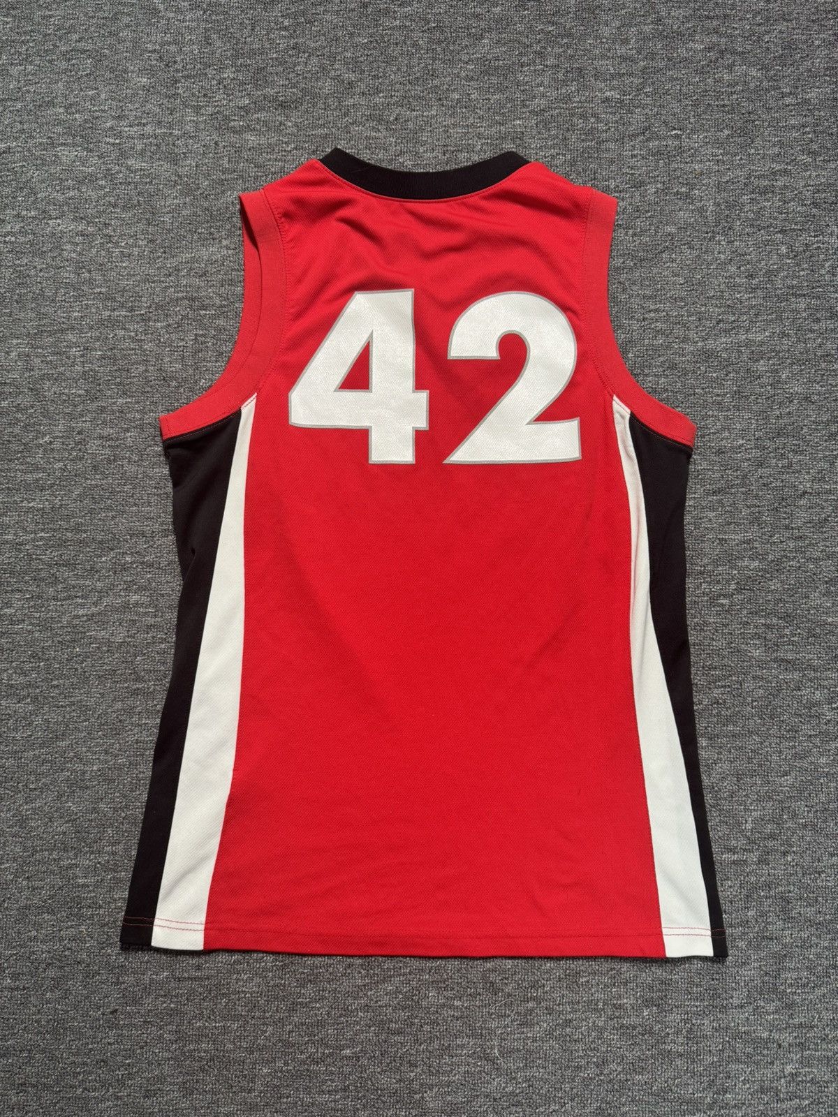 Nike Nike Georgia Bulldogs Jersey Y2K Men's M Red #42 Size US M / EU 48-50 / 2 - 2 Thumbnail