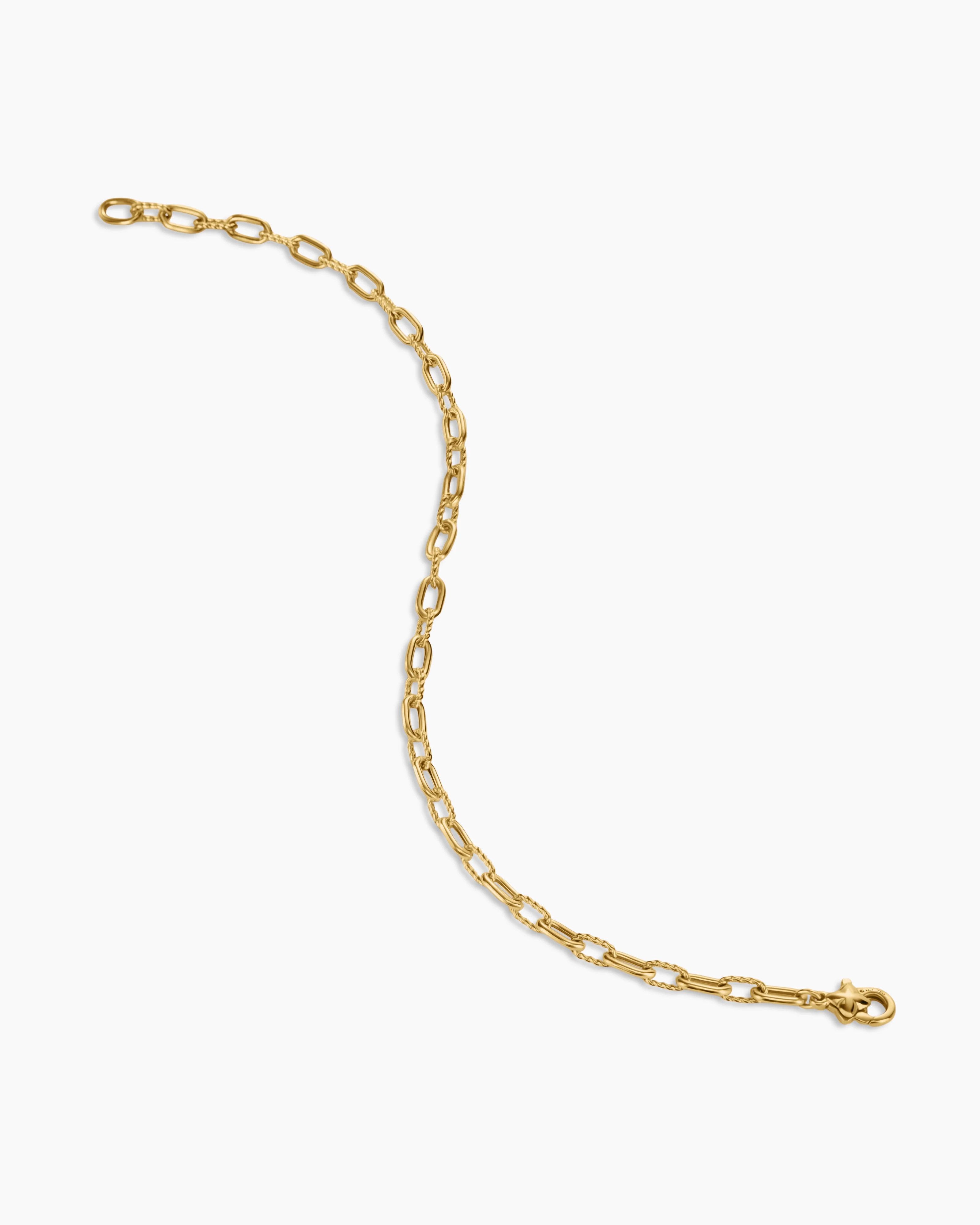 David Yurman oc11z0625 Size: M / Chain Bracelet in Gold Size ONE SIZE - 4 Thumbnail