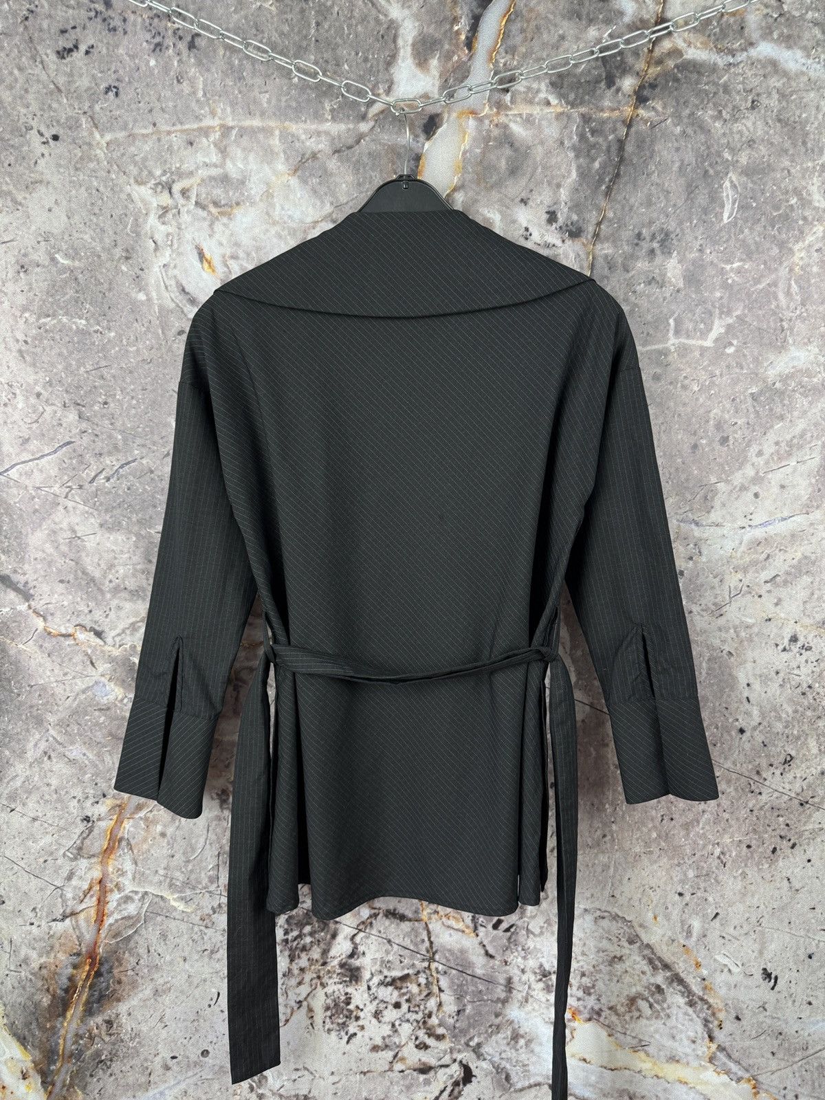 Balenciaga × Katharine Hamnett London Women’s Katharina HovMan Jacket Size 0 ( Small) Size S / US 4 / IT 40 - 12 Thumbnail