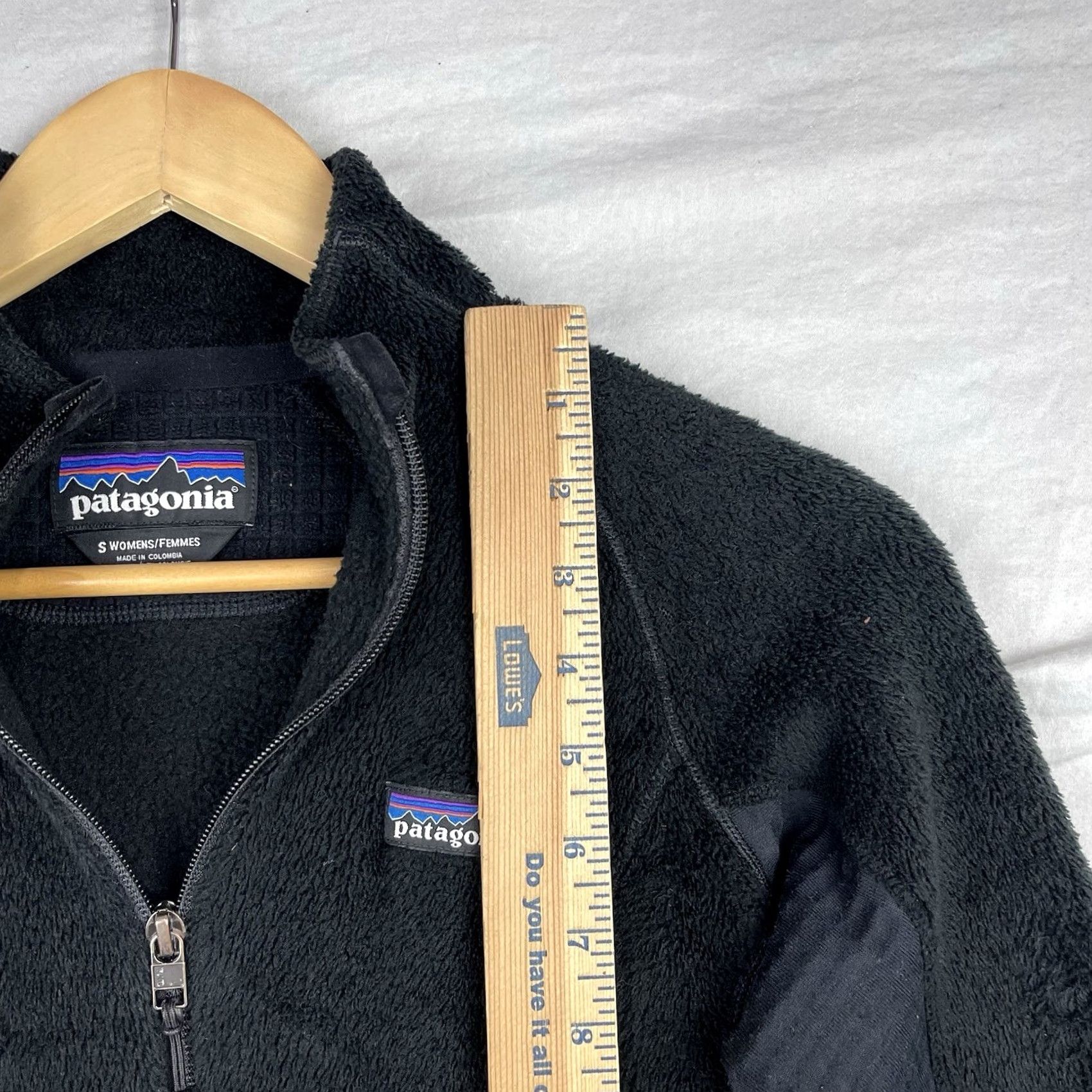 Patagonia Patagonia Jacket Womens Small Black R2 Regulator Polartec Fleece Zip Up 25149 Size S / US 4 / IT 40 - 5 Thumbnail