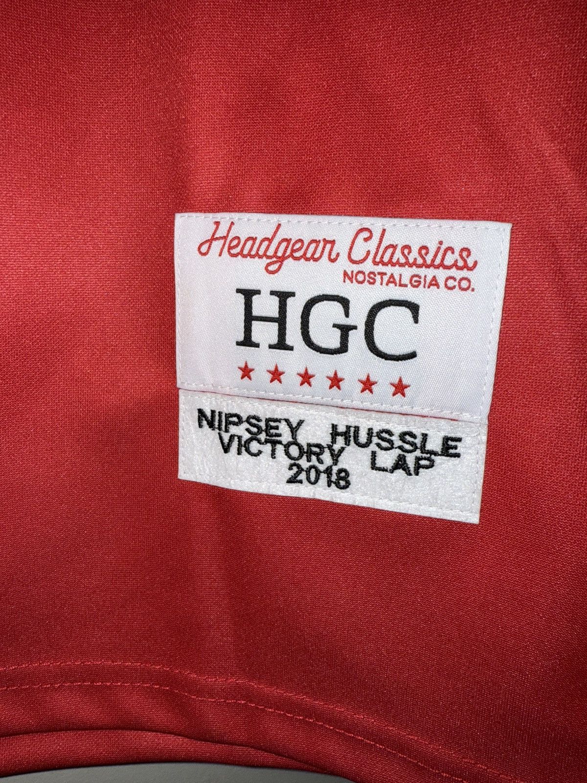 Rap Tees Nipsey Hussle “The Boogie” Jersey “Victory Lap 2018” Medium Size US M / EU 48-50 / 2 - 6 Thumbnail