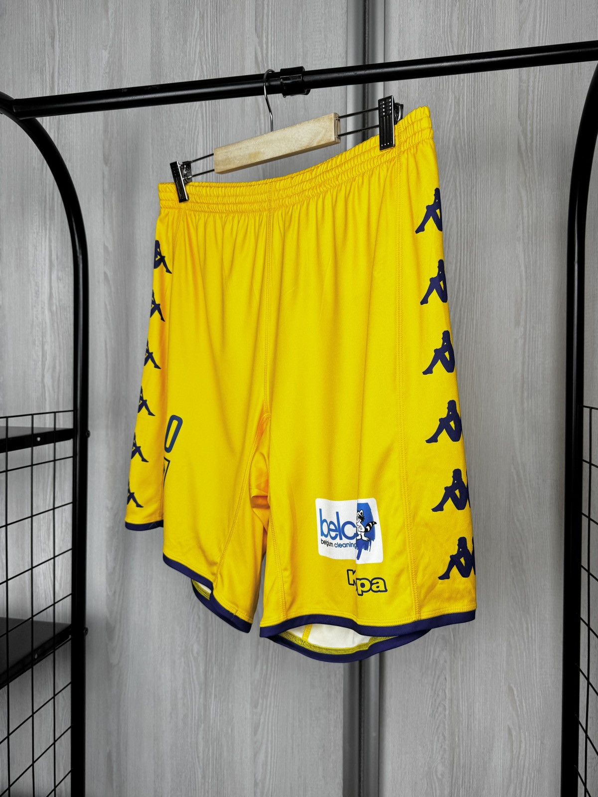 Kappa Kappa Kombat STVV Sint-Truiden match issue soccer shorts M Size US 32 / EU 48 - 6 Thumbnail