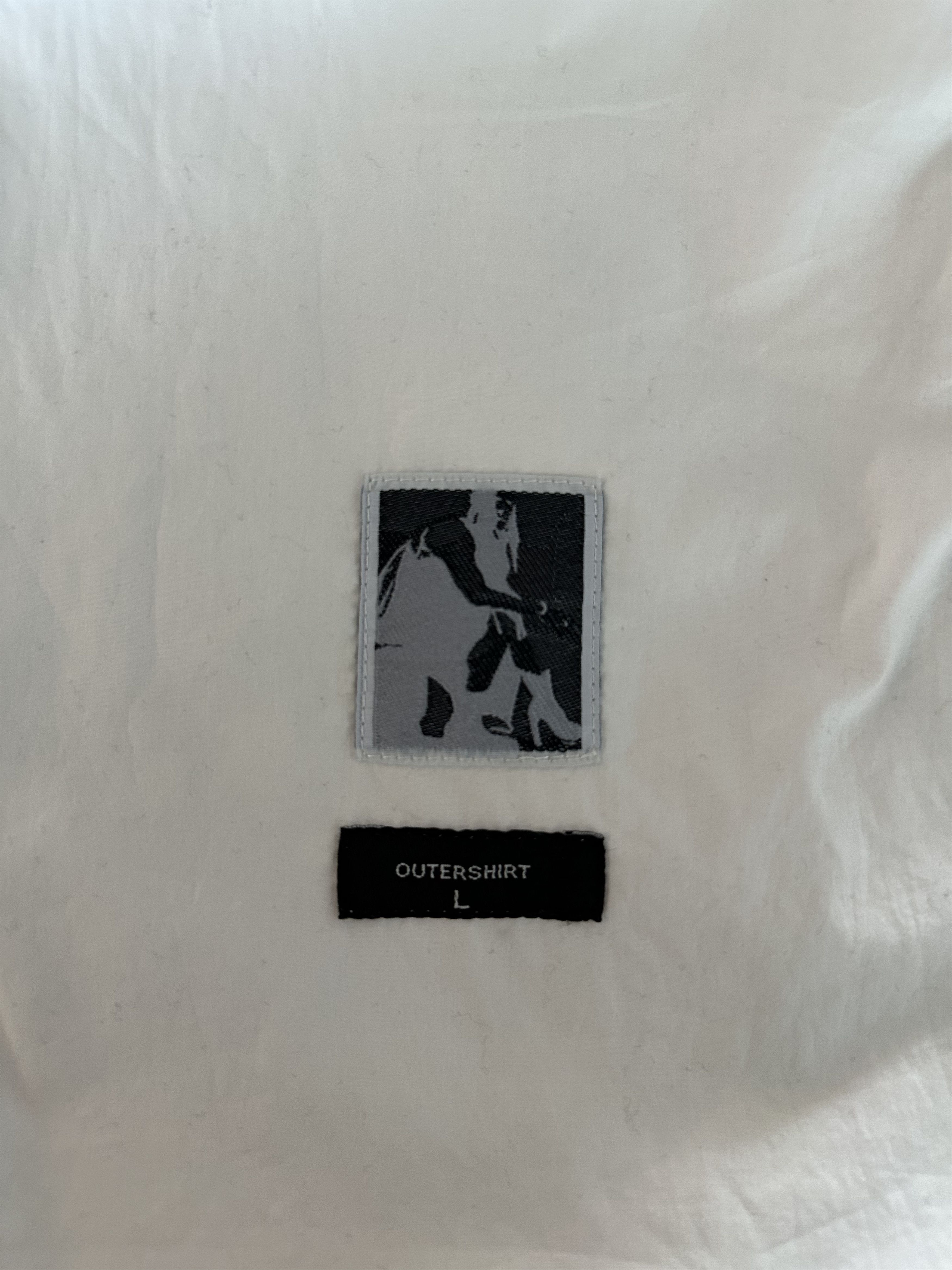 Rick Owens Rick Owens Orange Drkshdw Overshirt Size US L / EU 52-54 / 3 - 4 Thumbnail