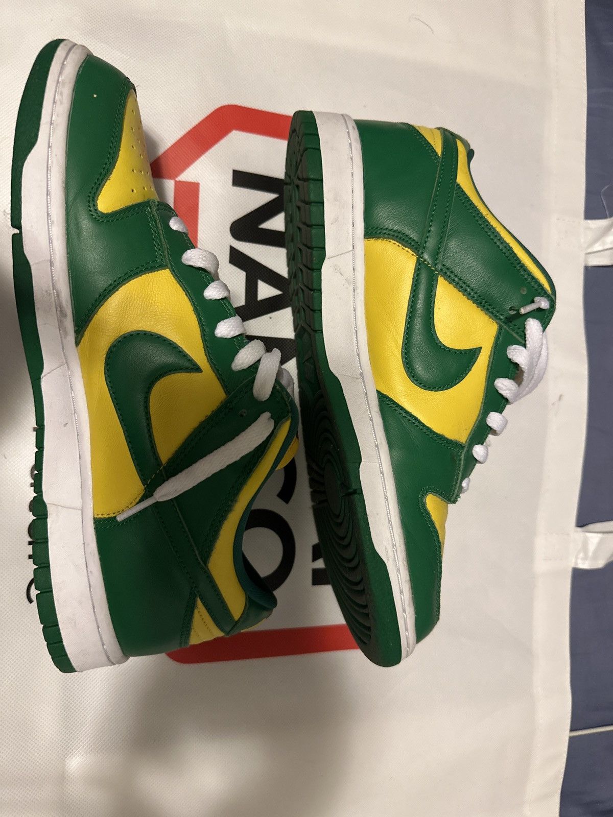 Nike Nike dunk low Brazil Size US 9.5 / EU 42-43 - 5 Thumbnail