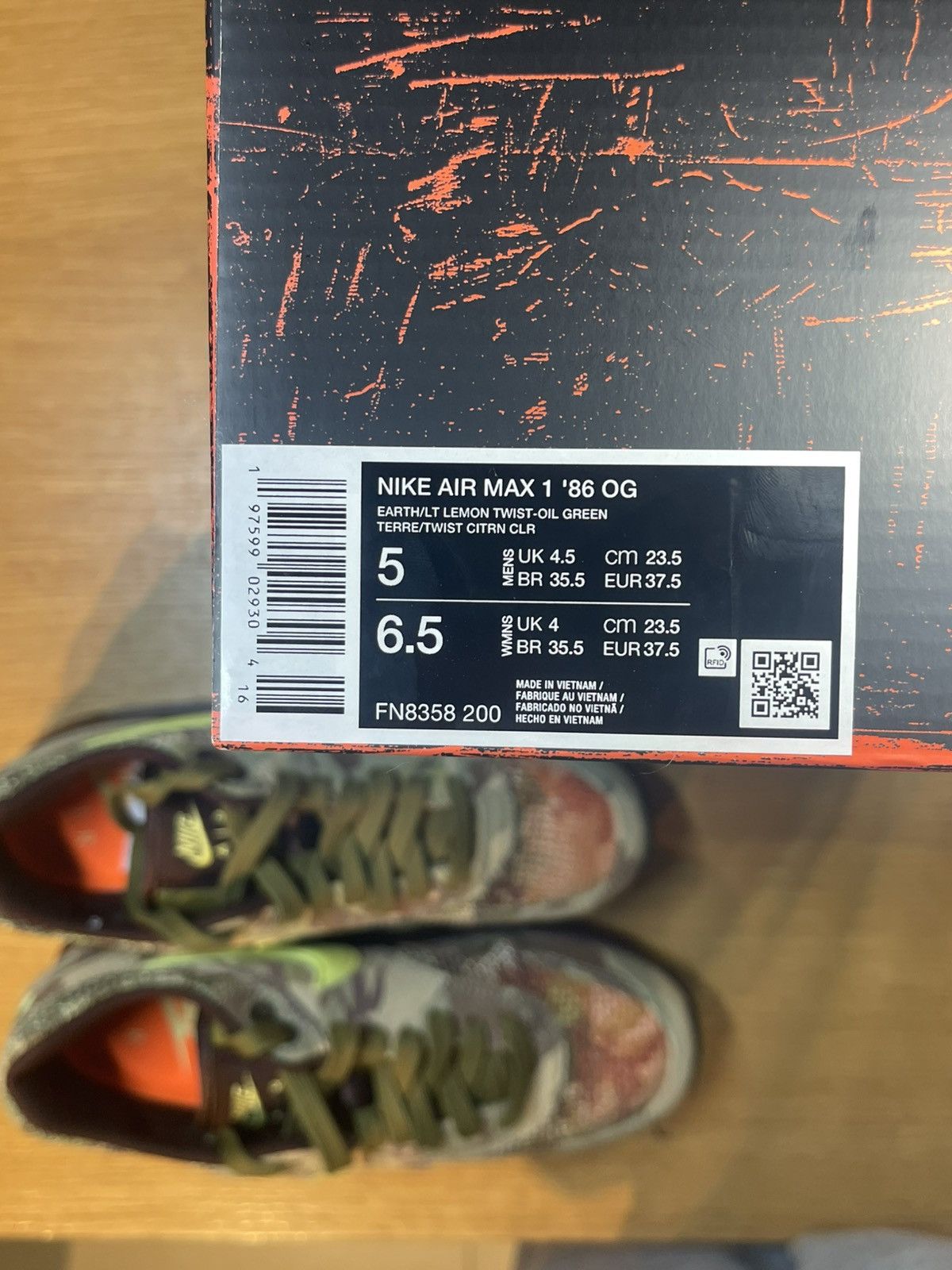 Nike Air Max 1 ‘86 OG militare Size US 7.5 / IT 37.5 - 8 Thumbnail