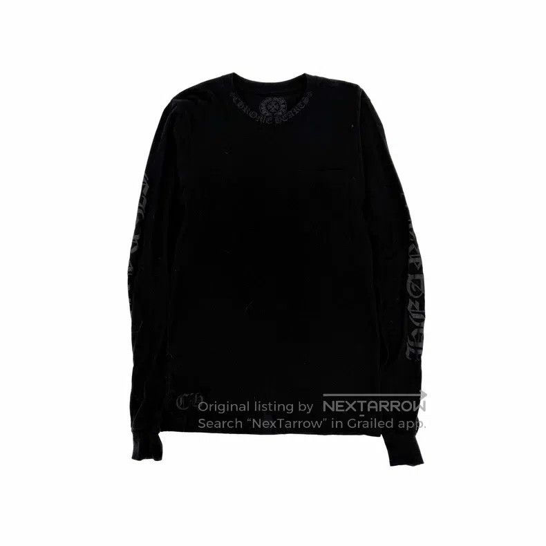 Chrome Hearts CHROME HEARTS Size S Black unicorn arm long sleeve Size US S / EU 44-46 / 1 - 1 Thumbnail
