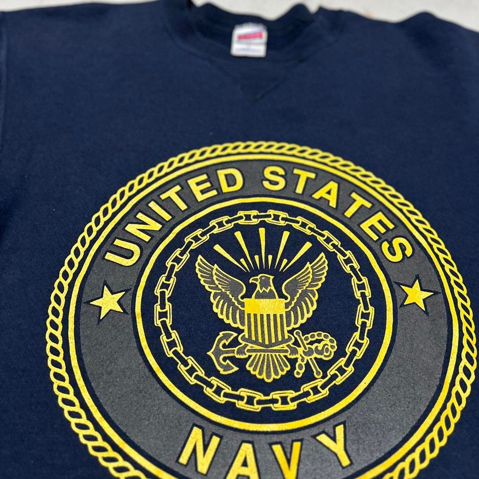 Other Vintage Authentic U.S. NAVY Pullover Sweatshirt Size US S / EU 44-46 / 1 - 2 Thumbnail