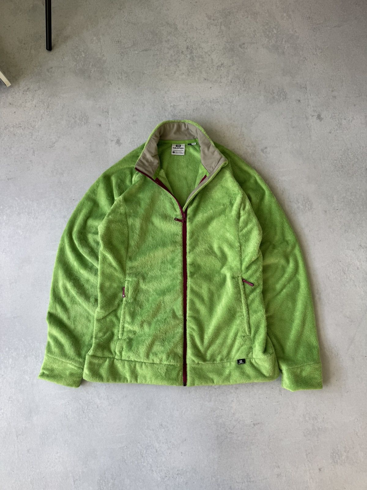 Salomon Salomon Fleece Jacket Grinch Size L / US 10 / IT 46 - 1 Thumbnail