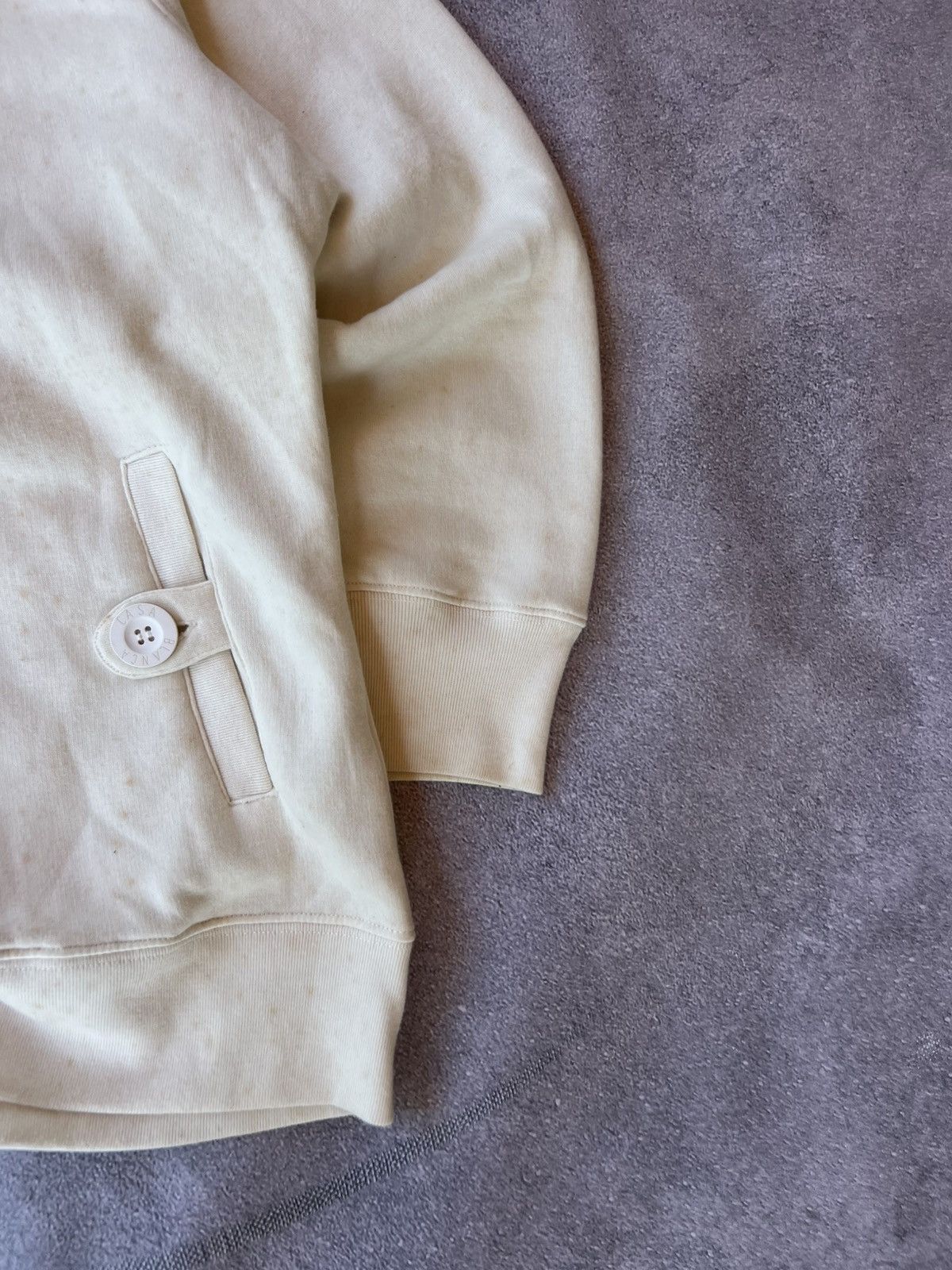 Hysteric Glamour VTG Japanese Rick Owens Style Fur Mohair White Jacket 90s Size M / US 6-8 / IT 42-44 - 7 Thumbnail