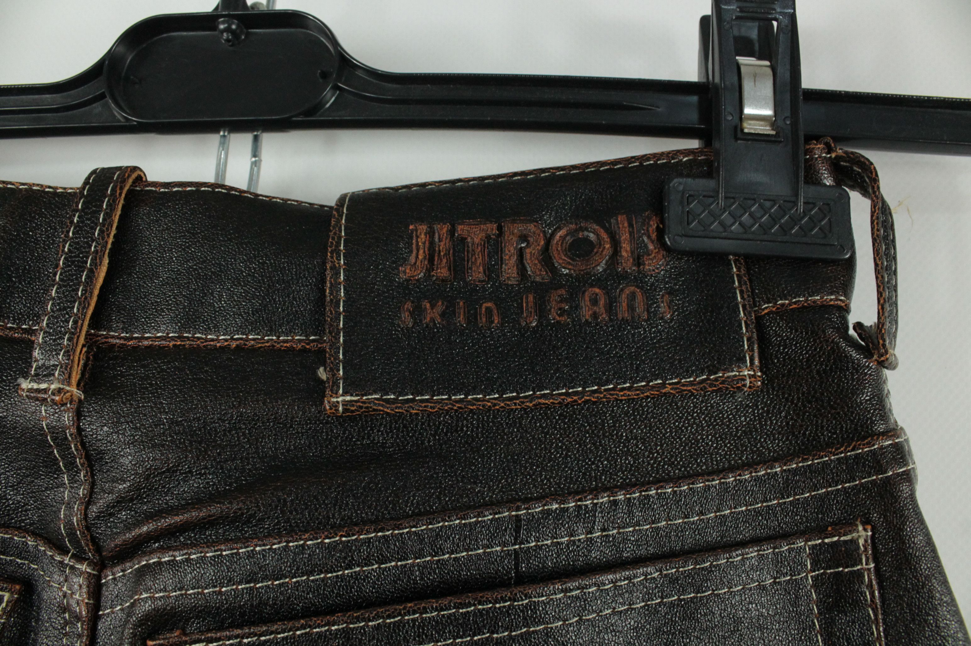 Jitrois Vintage Jean Claude Jitrois Skin Jeans Size 27" / US 4 / IT 40 - 8 Thumbnail