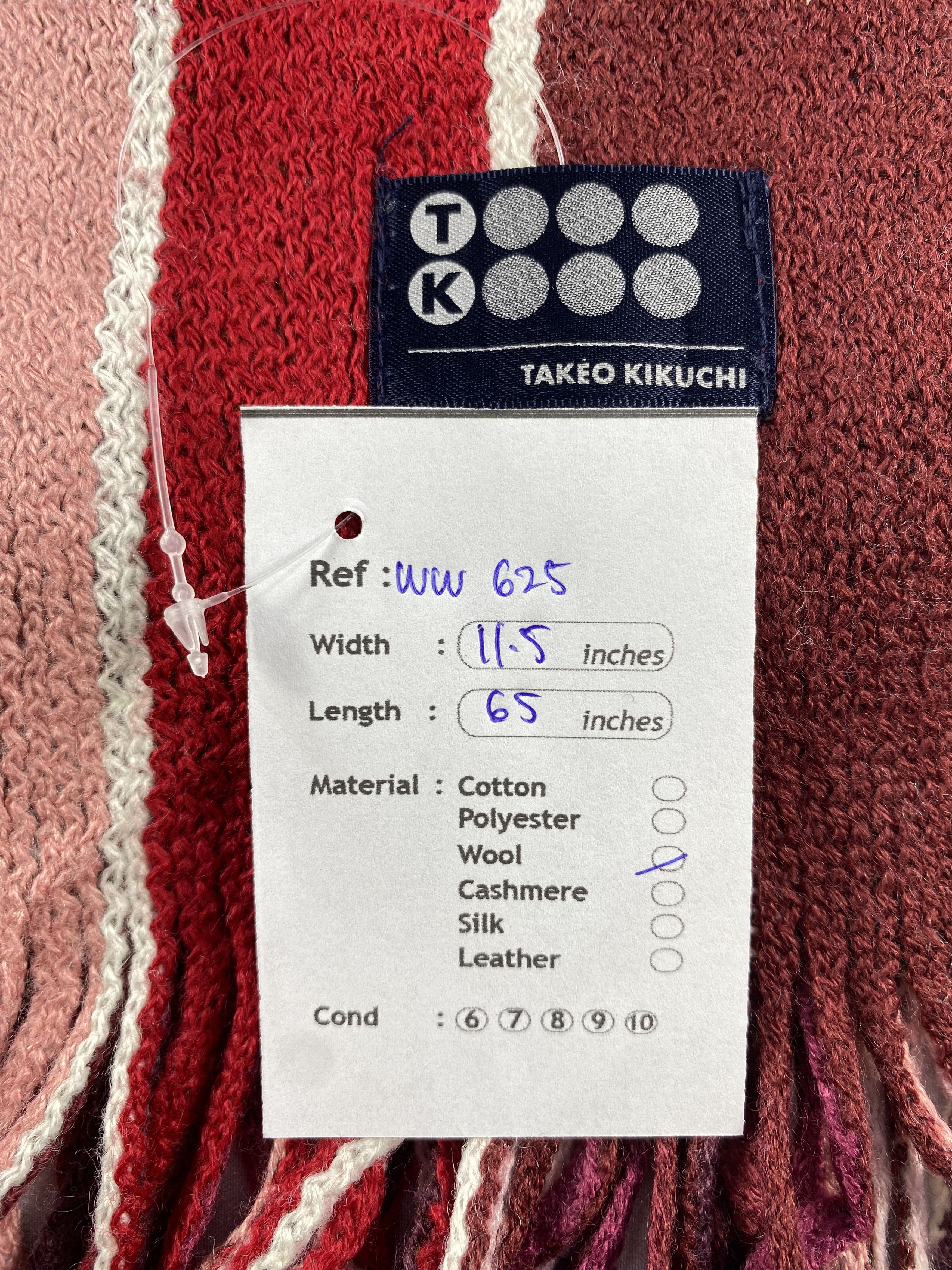 Takeo Kikuchi × Vintage Takeo Kikuchi Scarf / Muffler / Neckwear Size ONE SIZE - 5 Thumbnail