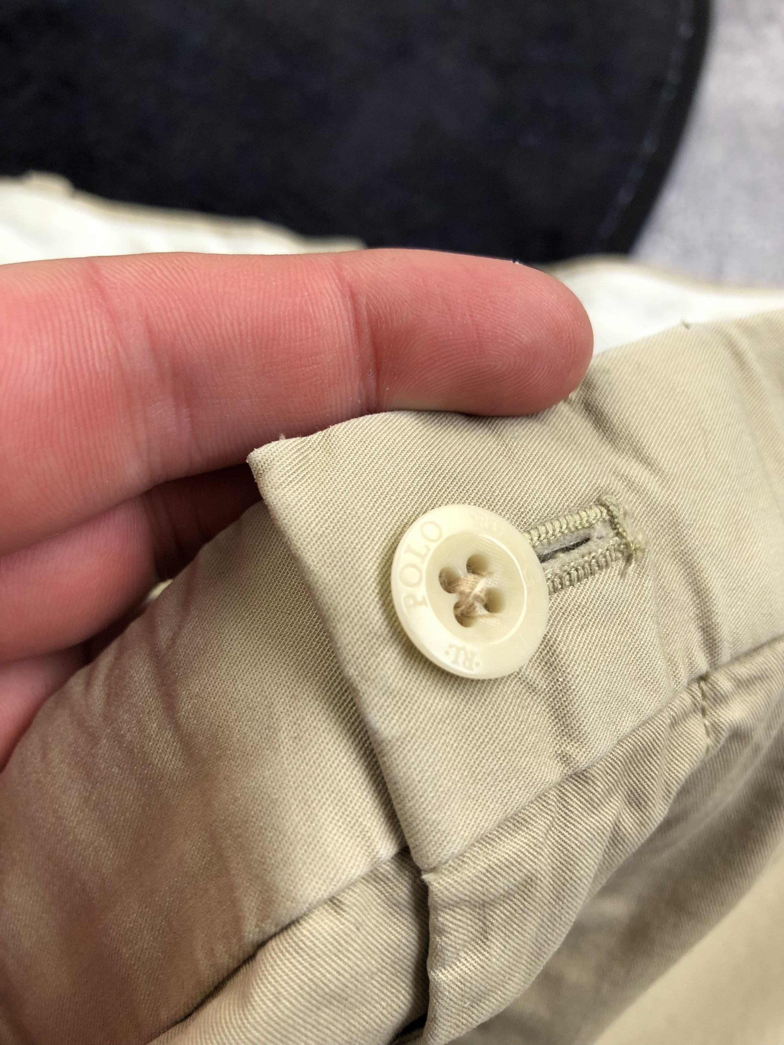 Polo Ralph Lauren POLO RALPH LAUREN Hype Mini Logo Minimalistic Shorts Beige Size US 36 / EU 52 - 8 Thumbnail