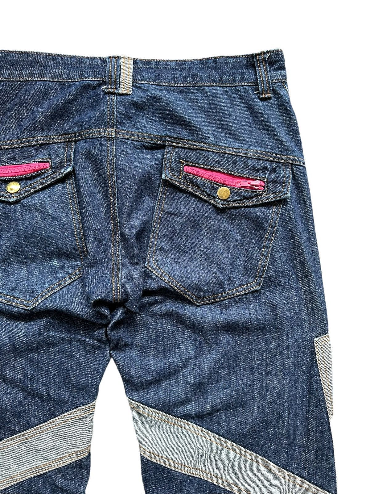 If Six Was Nine 2000's Go Ism hybrid raver jean Size US 34 / EU 50 - 9 Thumbnail