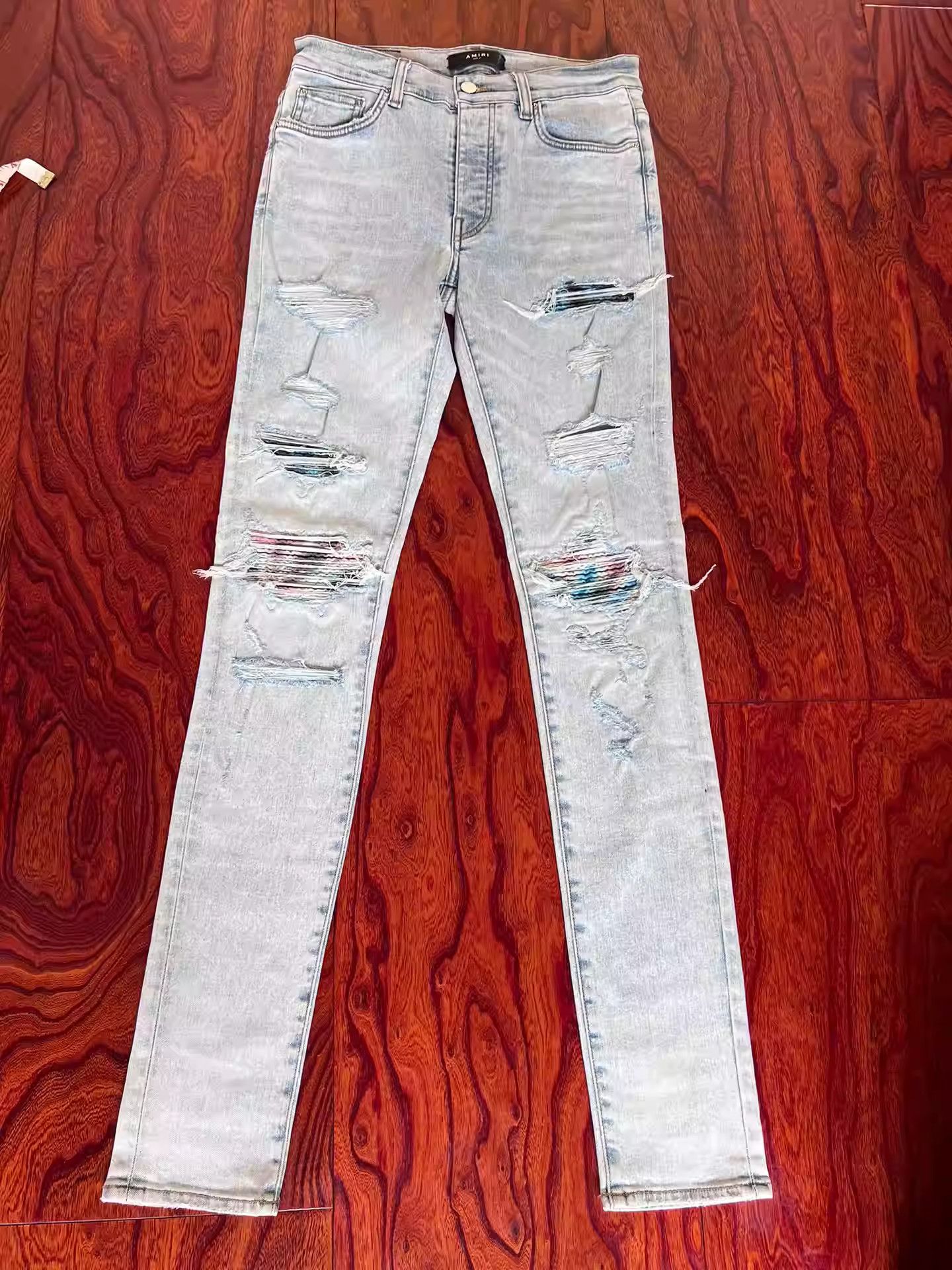 Amiri AMIRI patches ink jeans Size US 31 - 1 Thumbnail