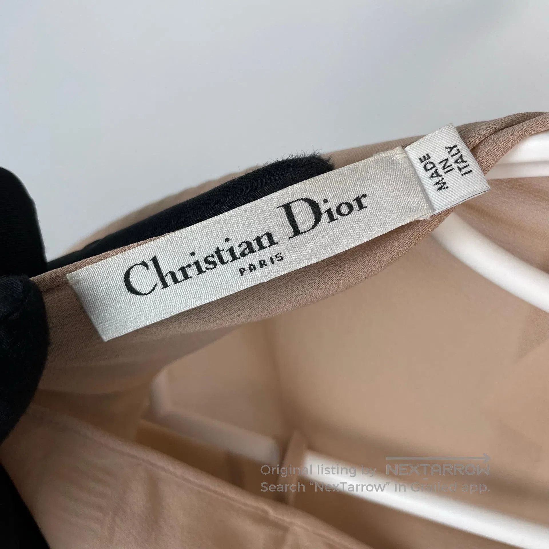 Dior Dior Lotus pink double-layer mesh long half-skirt| Size 35" - 8 Thumbnail