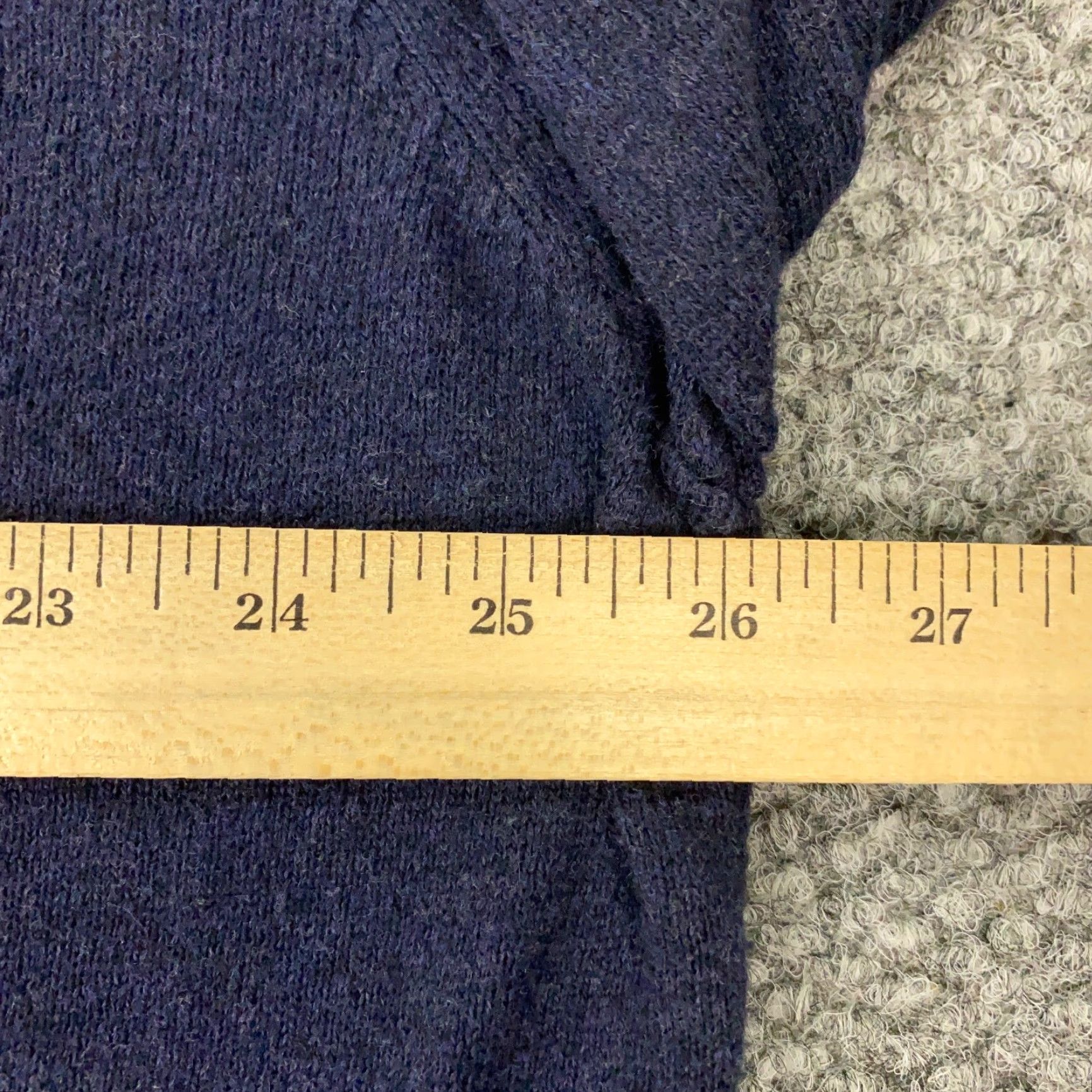 Cremieux Cremieux Sweater Mens XL Blue Cashmere Cotton Blend V-Neck Long Sleeve Size US XL / EU 56 / 4 - 6 Thumbnail