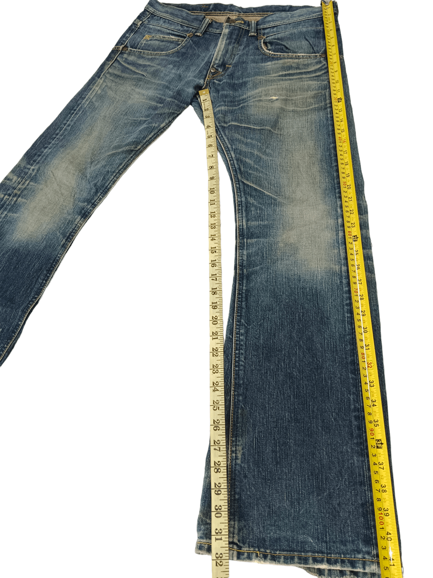 Lee × Vintage Lee Rider Seditionaries Super Flare Denim Size US 33 - 7 Thumbnail