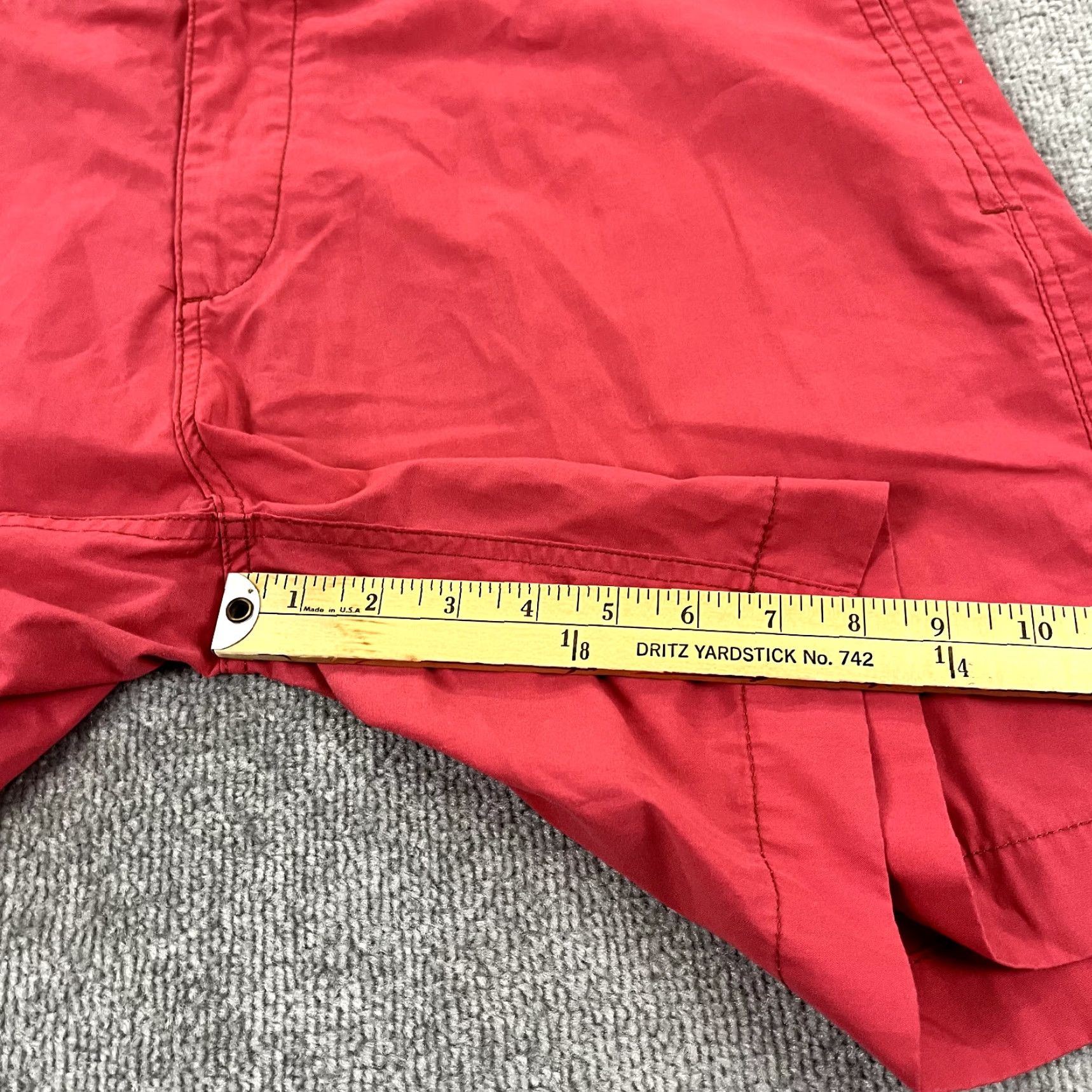 Faherty Faherty Shorts Men Adult 38 Red ALL DAY Golf Beach Preppy Drawstring 5-Pocket Chino Mens Size US 38 / EU 54 - 6 Thumbnail