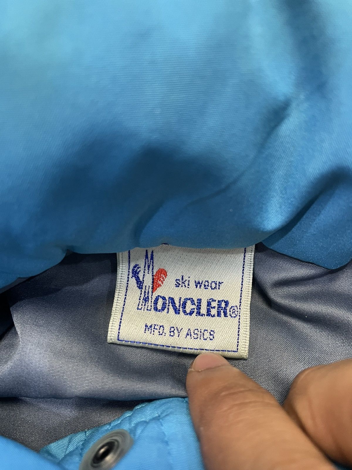 Moncler Vintage MONCLER x ASICS Ski Overall Suit Jacket Size US 30 / EU 46 - 8 Thumbnail