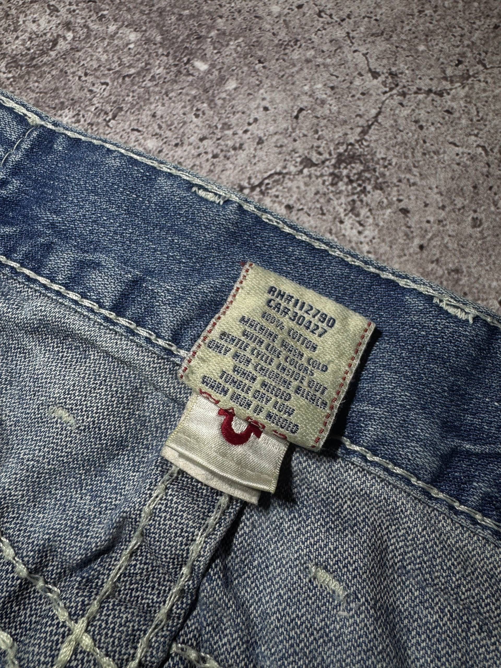 True Religion True Religion Vintage Blue Denim Streetwear Jeans Japanese Size US 34 / EU 50 - 12 Thumbnail