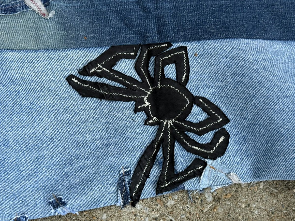 Bdg Custom Rework Distressed Spider Web Straight Fit Size US 28 / EU 44 - 8 Thumbnail