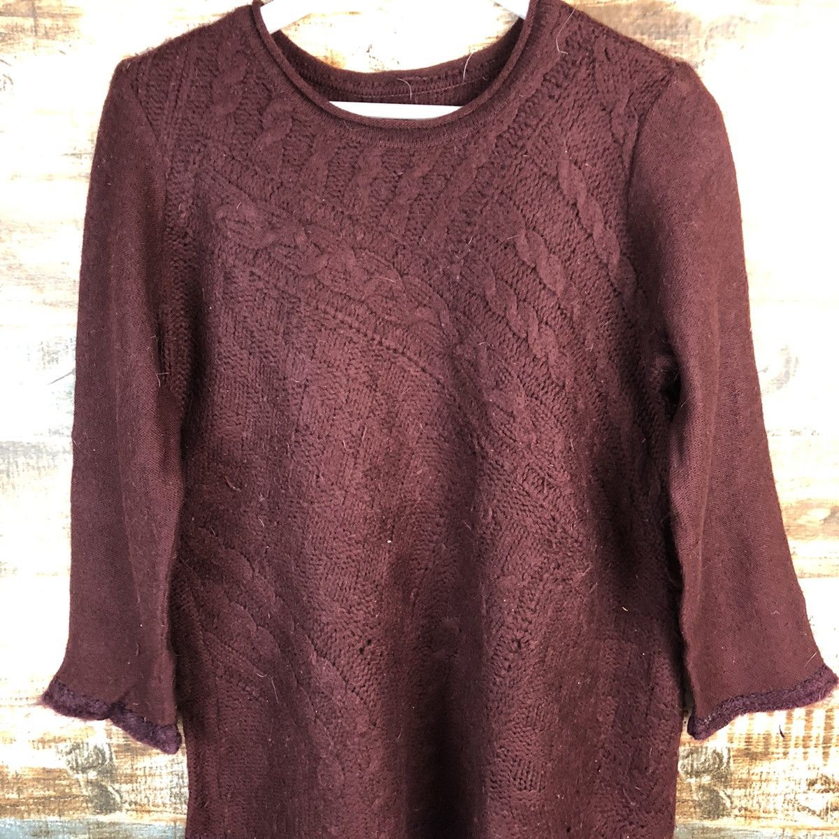 Homespun Knitwear Japan streetwear Purple Knitwear #A1259 Size M / US 6-8 / IT 42-44 - 9 Thumbnail