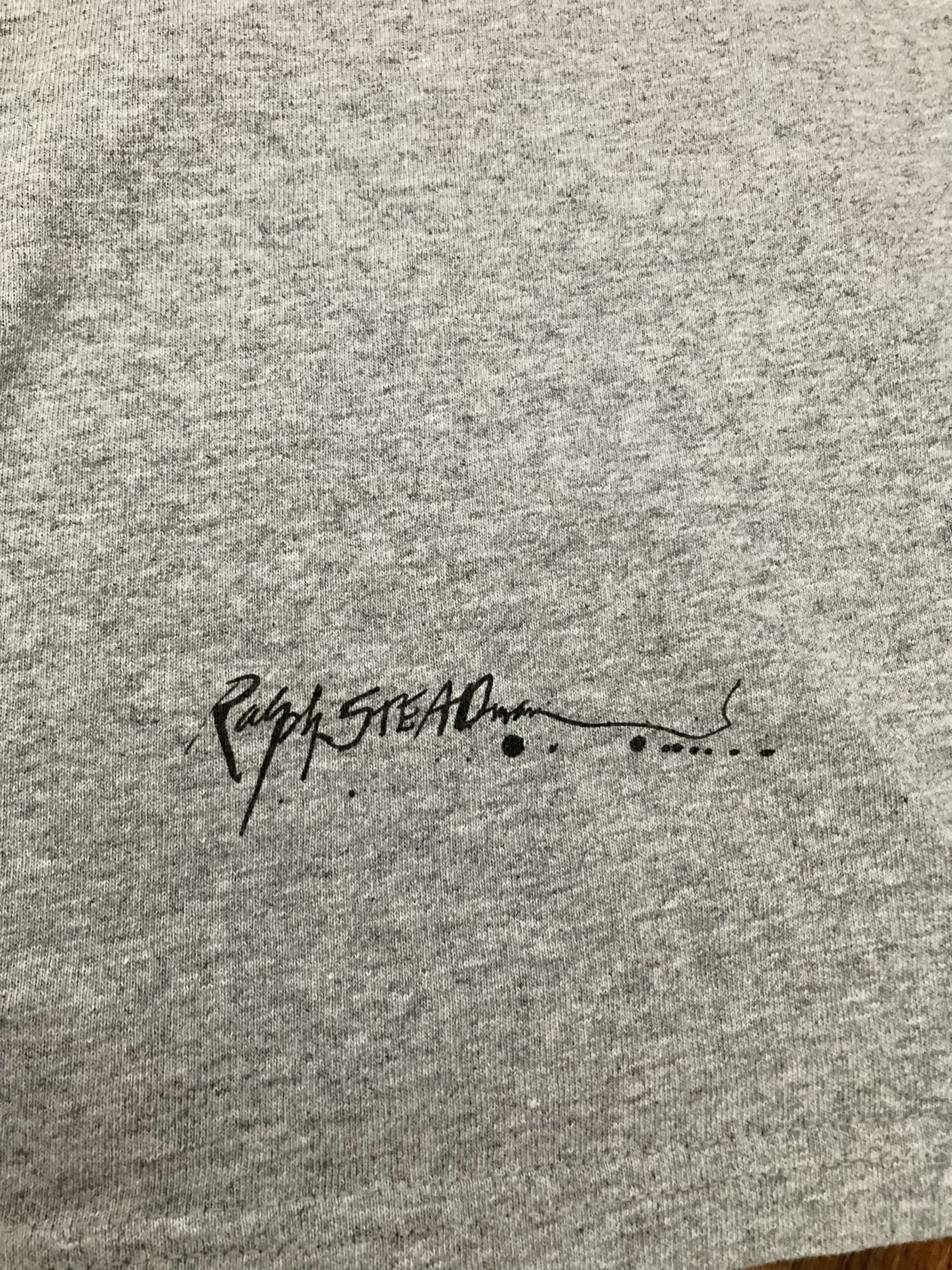 Supreme Ralph Steadman box logo grey Medium made in USA Size US M / EU 48-50 / 2 - 5 Thumbnail