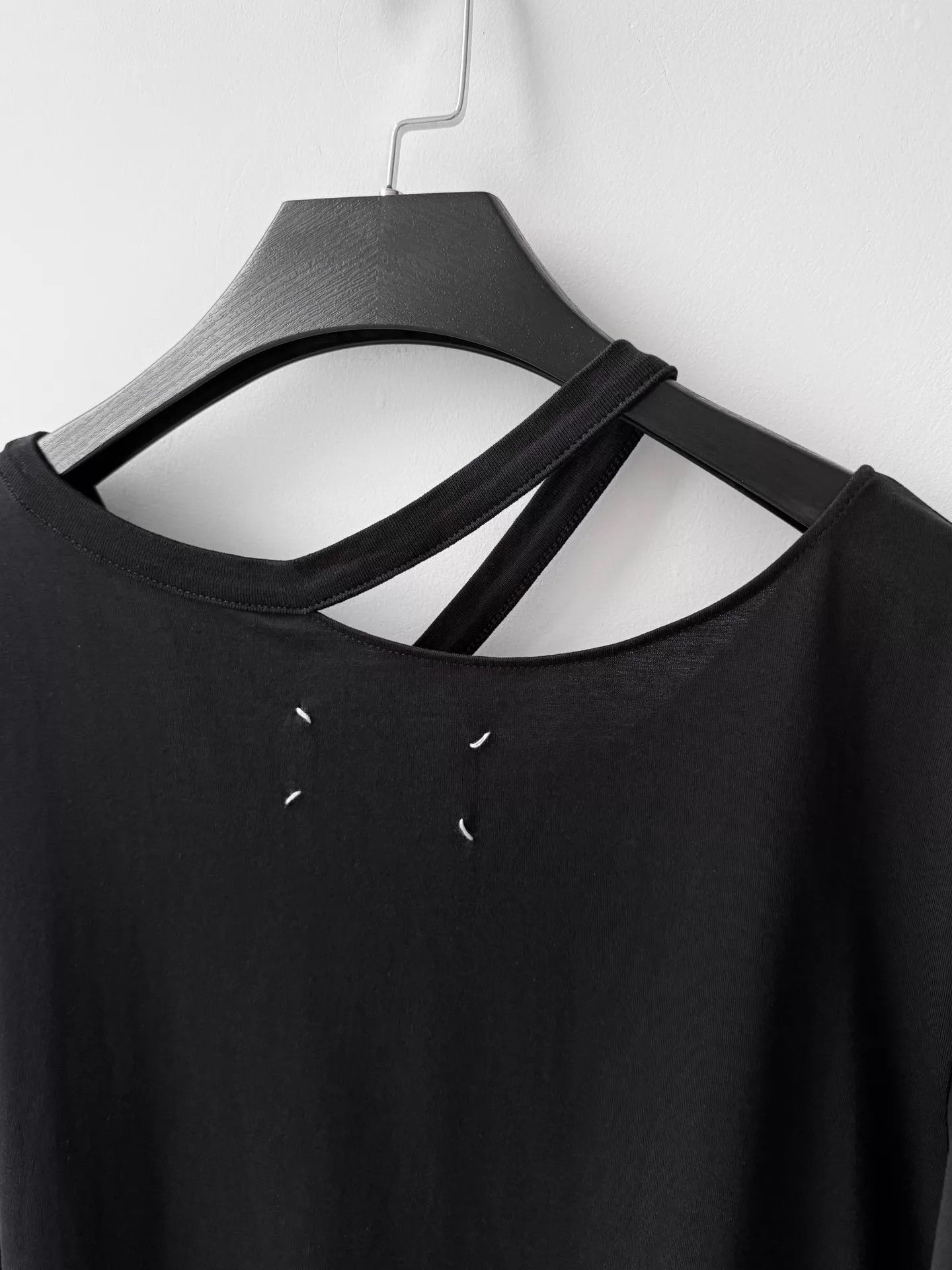 Maison Margiela Maison Margiela SS18 Deconstructed Strap Sleeve Tee Black L Size L / US 10 / IT 46 - 6 Thumbnail