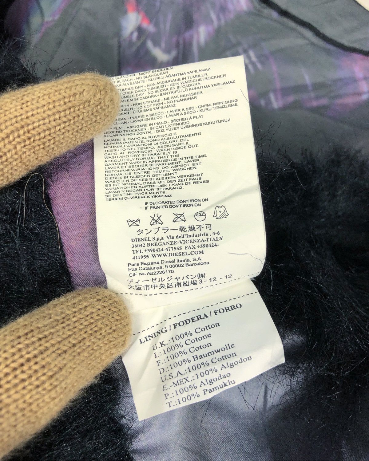 Diesel Rare Diesel Female Faux Fur Vest Made in Italy Size S / US 4 / IT 40 - 13 Thumbnail