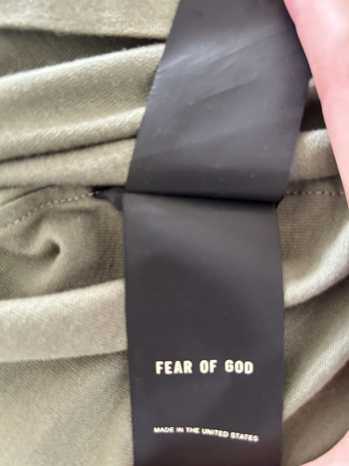 Fear of God FG t shirt Size US M / EU 48-50 / 2 - 5 Thumbnail