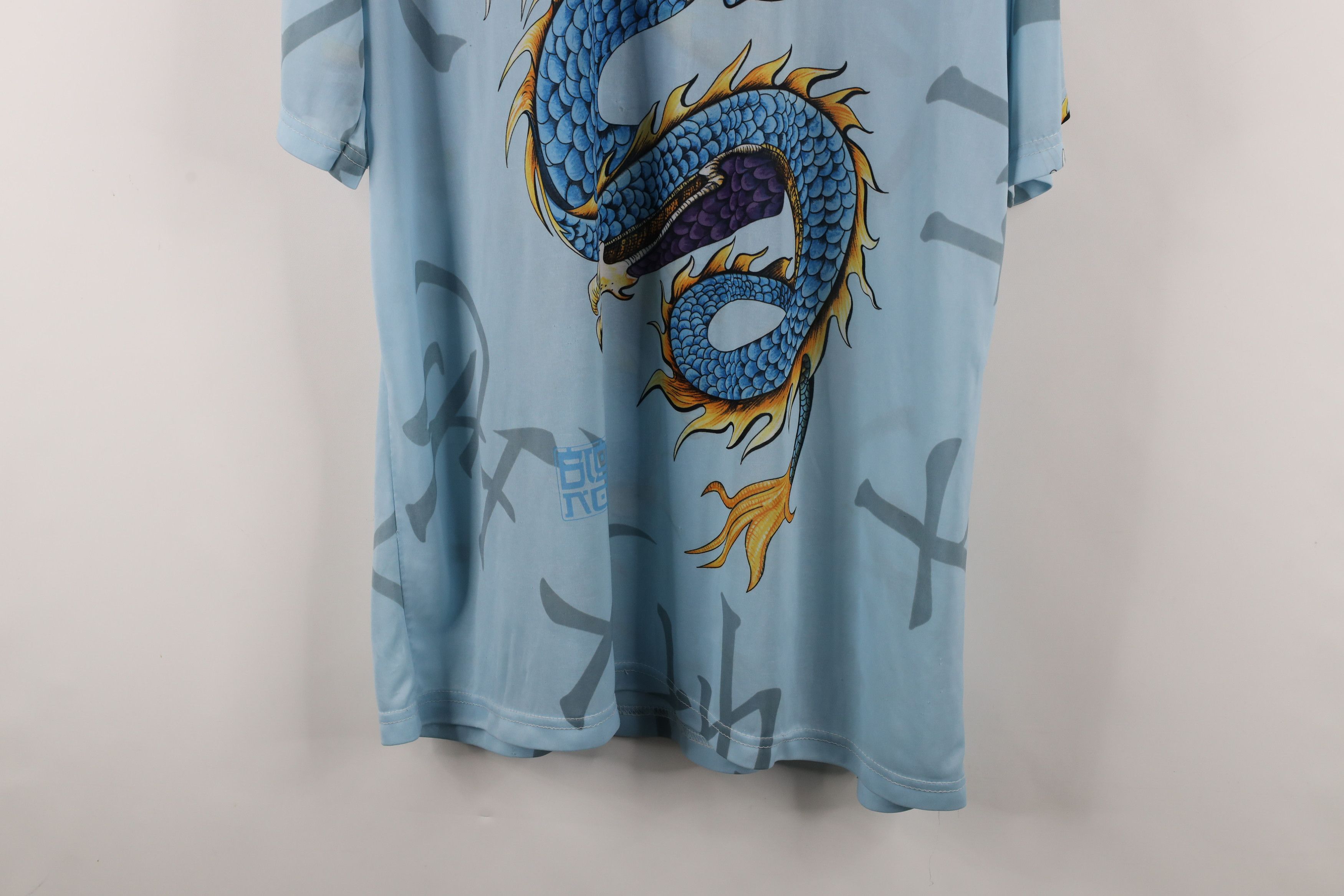 Vintage Vintage 90s Y2K Streetwear Over Print Short Sleeve T-Shirt Size US XXL / EU 58 / 5 - 3 Thumbnail