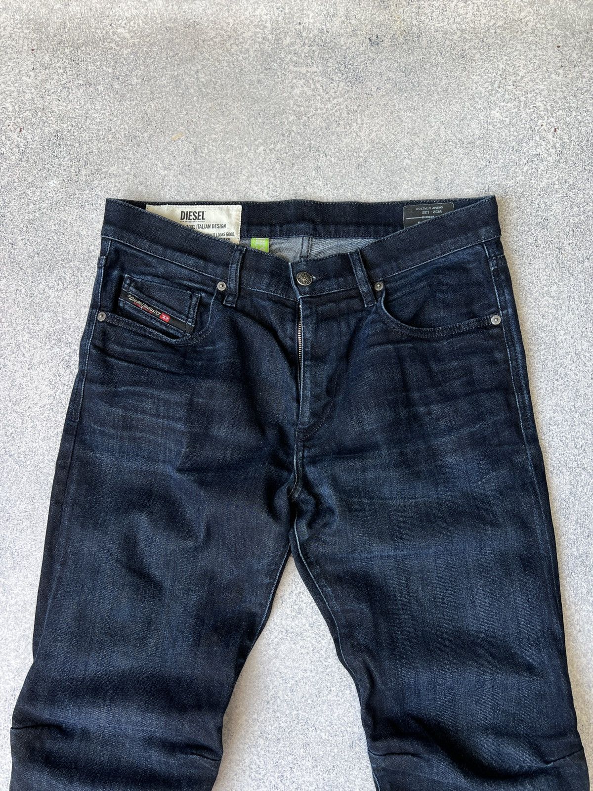 Diesel × Vintage Vintage Diesel D-Strukt Archival Denim Pants Size US 32 / EU 48 - 5 Thumbnail