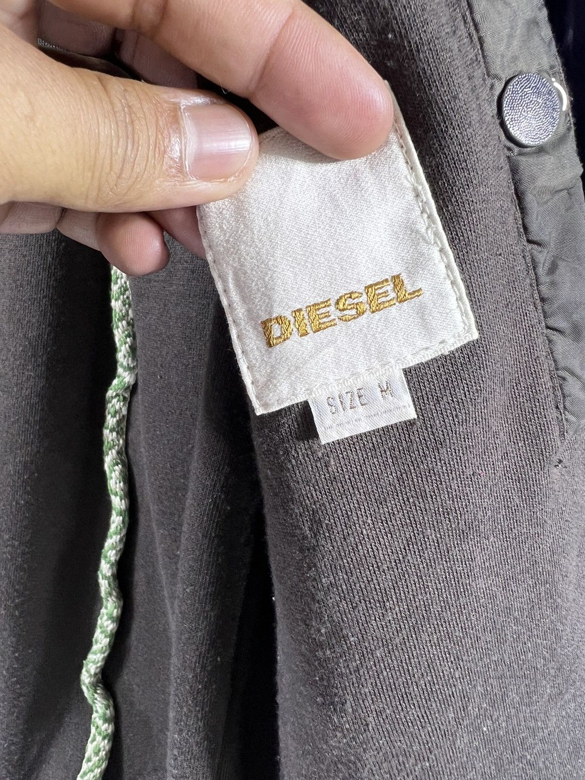 Diesel 🔥 Diesel Light Zipper Jacket - M Size US M / EU 48-50 / 2 - 11 Thumbnail