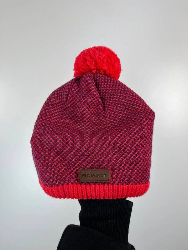 Mammut Mammut Knitted Beanie Pom Pom Winter Hat Outdoor One Size Size ONE SIZE - 1 Thumbnail